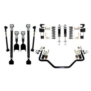 Detroit Speed - Rear Speed Kit 3 - Double Adjustable Shocks - Moser Axle