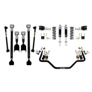 Detroit Speed - Rear Speed Kit 3 - Double Adjustable Shocks - Moser Axle