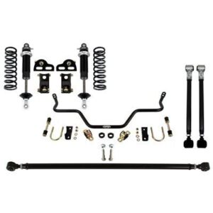 Detroit Speed - Rear Speed Kit 2 - Double Adjustable Remote Shocks - 3 in. Axle