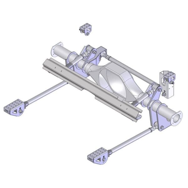 Detroit Speed X-Gen Universal Staggered Rear Suspension Kit