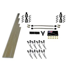Nitrous Express 8-CYL SSV/STD PLUMBING KIT W/O SOLENOIDS W/ 300HP JETS (INCL. ALL NECESS. HARD.)