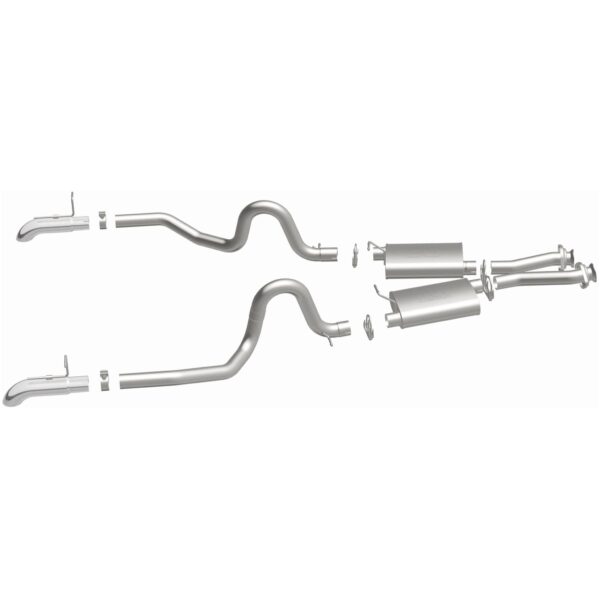 MagnaFlow 1987-1993 Ford Mustang Street Series Cat-Back Performance Exhaust System