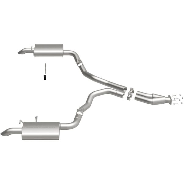 MagnaFlow 1975-1979 Chevrolet Corvette Street Series Cat-Back Performance Exhaust System