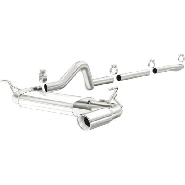 MagnaFlow 2007-2011 Jeep Wrangler Street Series Cat-Back Performance Exhaust System
