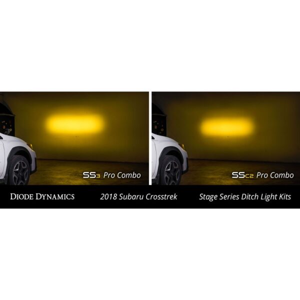 Allows you to mount two Stage Series 2"LED Pods above the hood.
