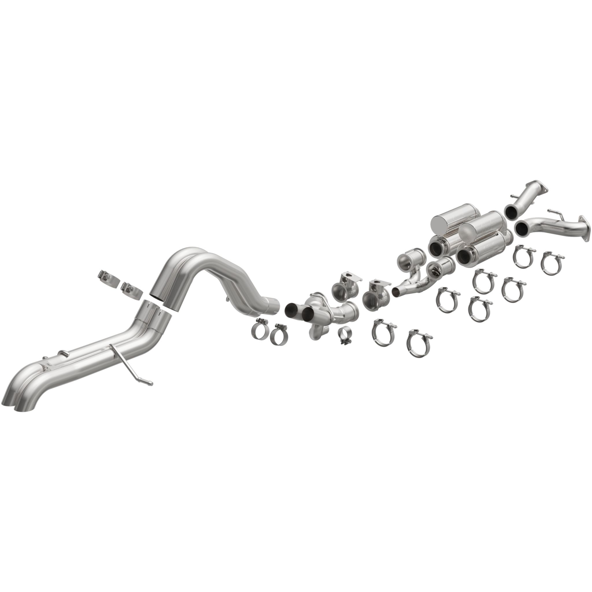 MagnaFlow 2022-2025 Ford Bronco Overland Series Cat-Back Performance Exhaust System
