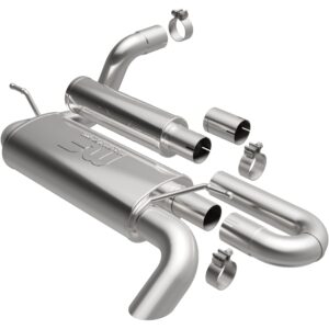 MagnaFlow 2018-2025 Jeep Wrangler Overland Series Axle-Back Performance Exhaust System