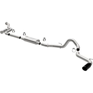 MagnaFlow 2024 Toyota Tacoma SPEQ Series Black Chrome Cat-Back Performance Exhaust System