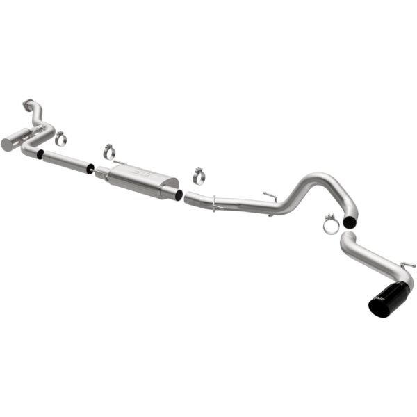 MagnaFlow 2024 Toyota Tacoma SPEQ Series Black Chrome Cat-Back Performance Exhaust System