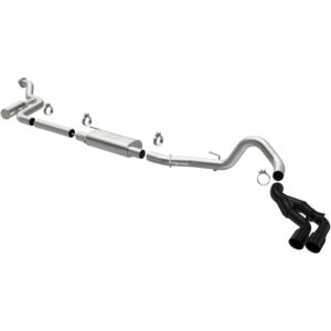 MagnaFlow 2024 Toyota Tacoma SPEQ Series Black Cat-Back Performance Exhaust System