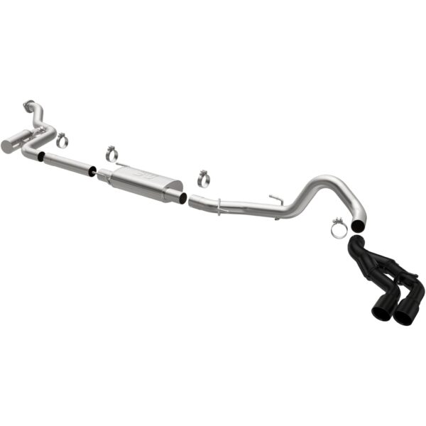 MagnaFlow 2024 Toyota Tacoma SPEQ Series Black Cat-Back Performance Exhaust System