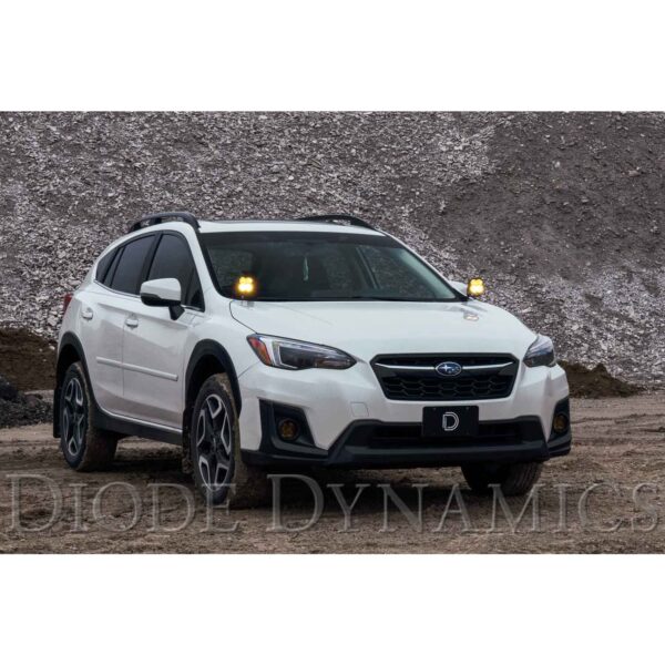 Allows you to mount two Stage Series 2"LED Pods above the hood.