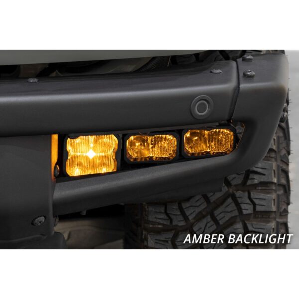 Pod light featuring advanced TIR optics for high efficiency and focus.