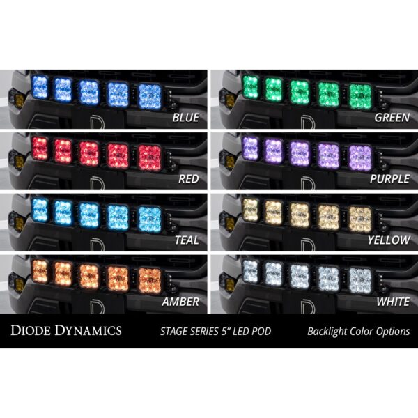 Pod light featuring advanced TIR optics for high efficiency and focus.