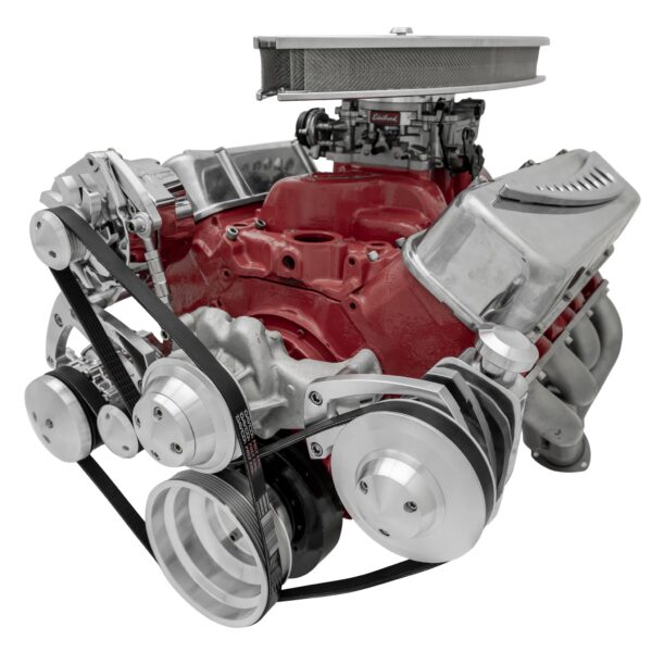 Big Block Chevy Serpentine Conversion - Chrome Accessories, AC & PS