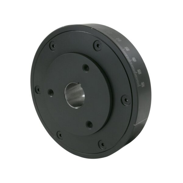 TSP Harmonic Balancer/Damper; Chevy Small Block 262-350; Satin Black 6 3/4"