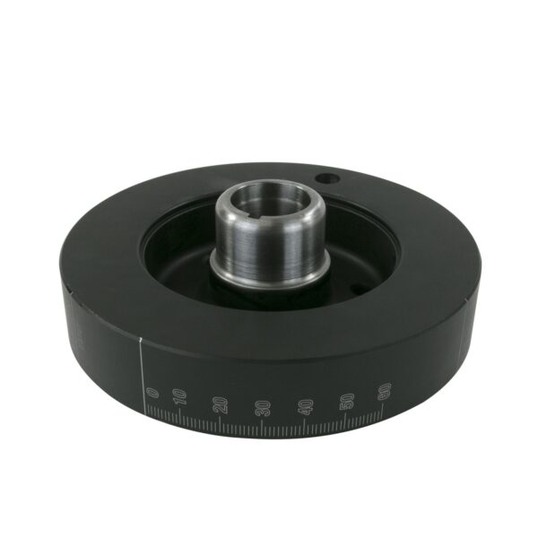 TSP Harmonic Balancer/Damper; Chevy Small Block 262-350; Satin Black 6 3/4"