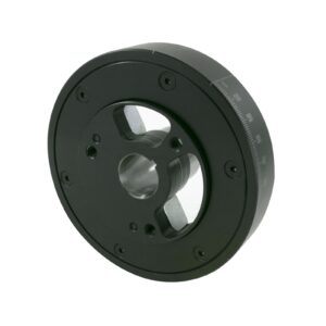 TSP Harmonic Balancer/Damper; Chevy Small Block 400; Satin Black 6 3/4"