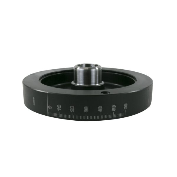 TSP Harmonic Balancer/Damper; Chevy Small Block 262-350; Satin Black 8"