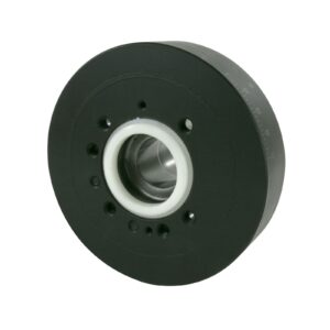 TSP Harmonic Balancer/Damper; Late Ford Small Block 5.0L; Satin Black 6.4"