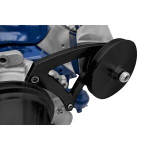 Ford 351 Cleveland Power Steering Bracket - Saginaw - Black