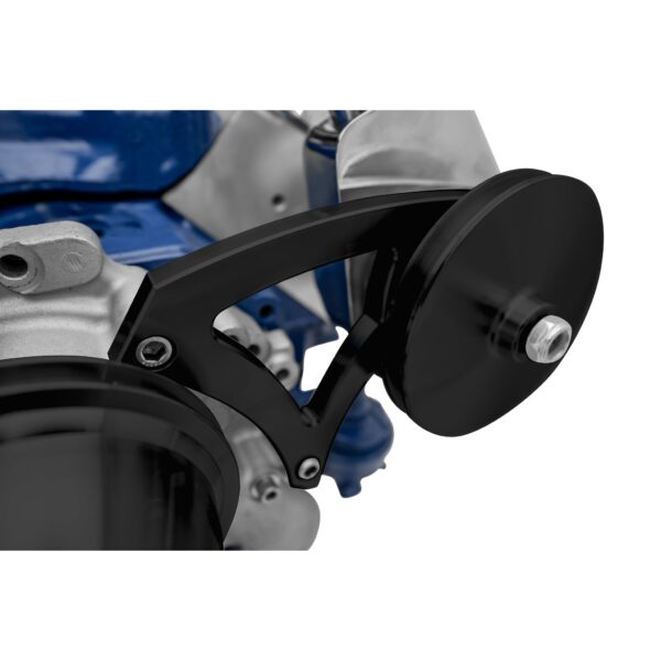 Ford 351 Cleveland Power Steering Bracket - Saginaw - Black