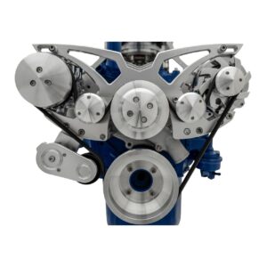 Ford 351 Cleveland Serpentine System - AC & ALT