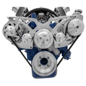 Ford 351 Cleveland Serpentine System - PS & ALT