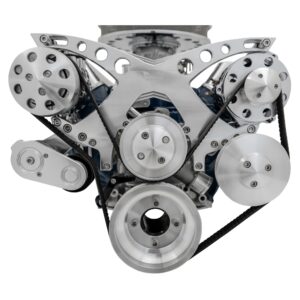 Small Block Ford Revolver Serpentine System - AC & PS