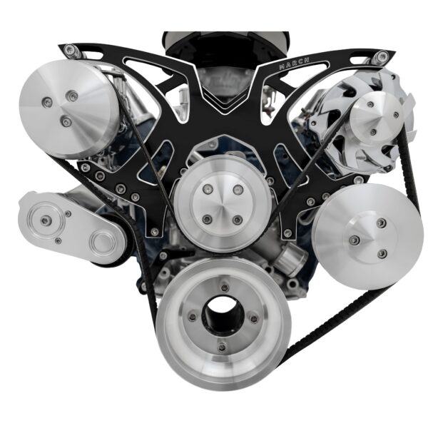 Small Block Ford Onyx All Inclusive Style Track Serpentine System (AC/PS/ALT)