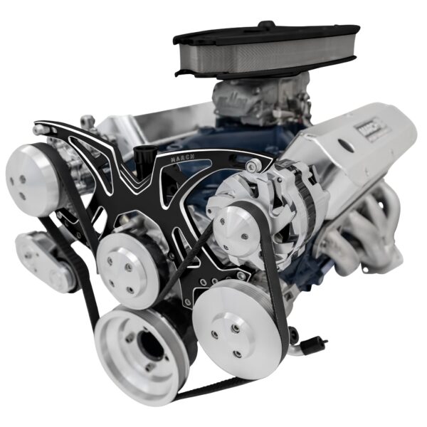 Small Block Ford Onyx All Inclusive Style Track Serpentine System (AC/PS/ALT)