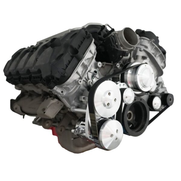 Ford Coyote Serpentine System - 3 Bolt - AC & PS