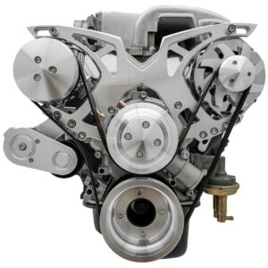Small Block Ford 5.0L Serpentine System - AC & PS