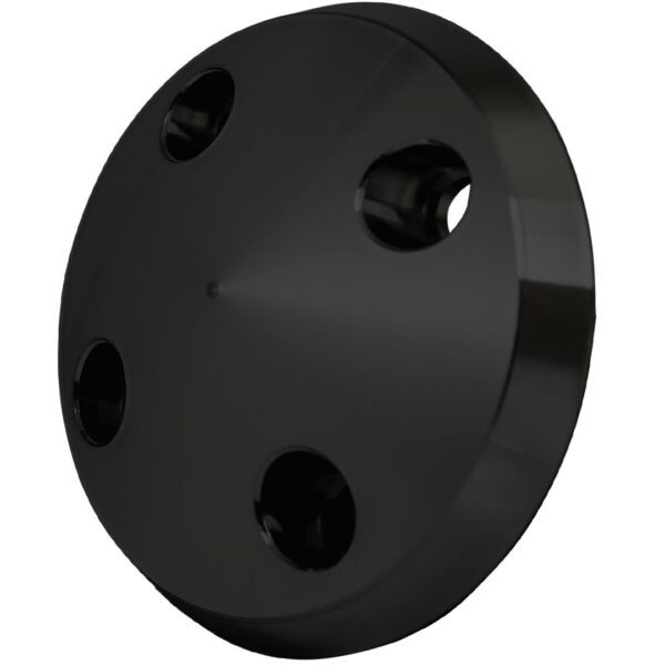WATER PUMP NOSE COVER W/BOLTS - black