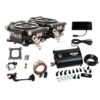 FiTech - Go EFI 2x4 625 HP Matte Black EFI System With Force Fuel Delivery Master Kit