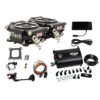 FiTech - Go EFI 2x4 625 HP Matte Black EFI System With Force Fuel Delivery Master Kit