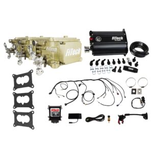 Go EFI 3x2 Tri Power 600 HP Classic Gold EFI System