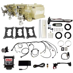 Go EFI 3x2 Tri Power 600 HP Classic Gold EFI System Master Kit