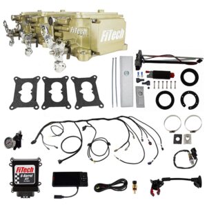 Go EFI 3x2 Tri Power 600 HP Classic Gold EFI System Master Kit