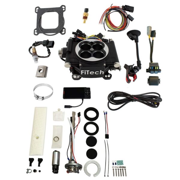 Go EFI 4 600 HP Matte Black EFI System Master Kit