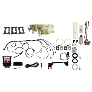 Go EFI 3x2 Tri Power 600 HP Classic Gold EFI System Master Kit