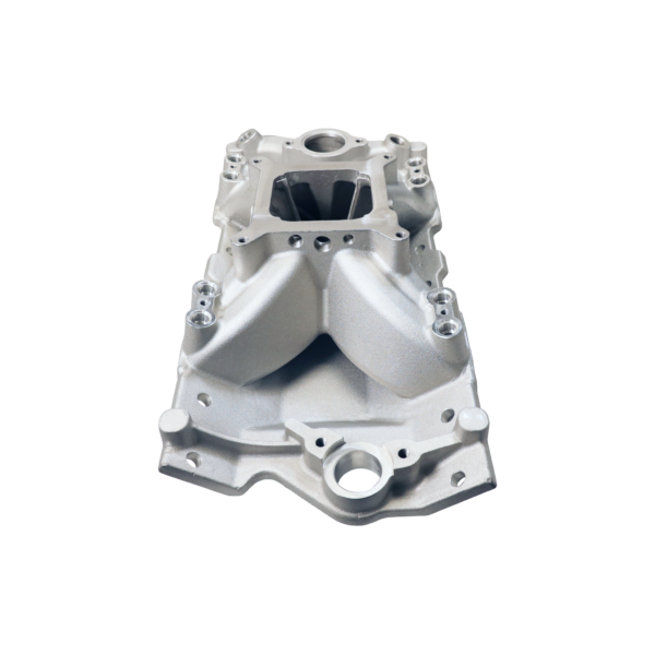 FiTech - SBC 350 Shootout Pro 1957-95 Inj Ports High Rise Intake Manifold Satin