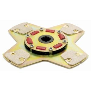 Disc: 400 Series:Sprung Hub Flat 4 Paddle 10.5" X 1-3/8 X 10 Spline