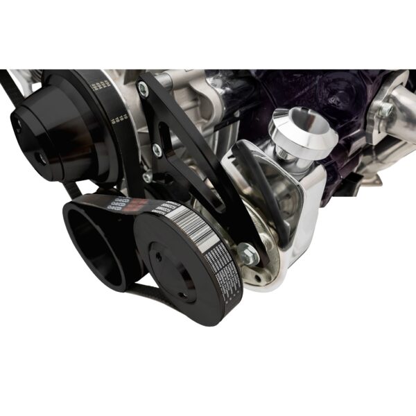 Small Block Chrysler Power Steering Bracket - Black