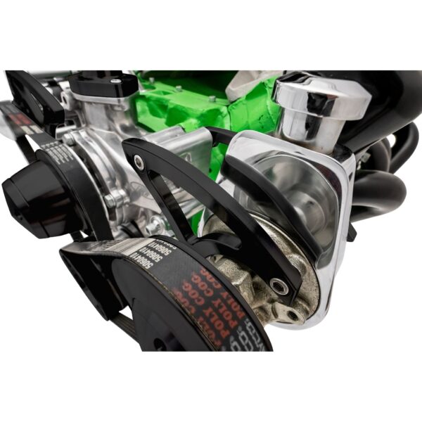 Big Block Chrysler Power Steering Bracket - Black