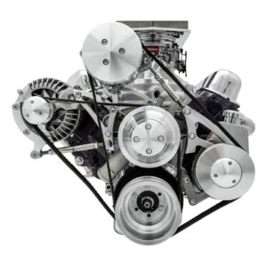 Small Block Chrysler Serpentine Conversion - AC & PS - Saginaw-Press