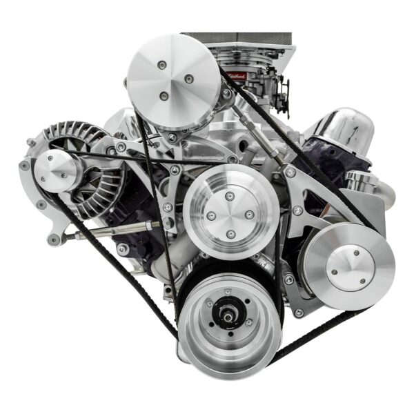 Small Block Chrysler Serpentine Conversion - AC & PS - Saginaw-Press