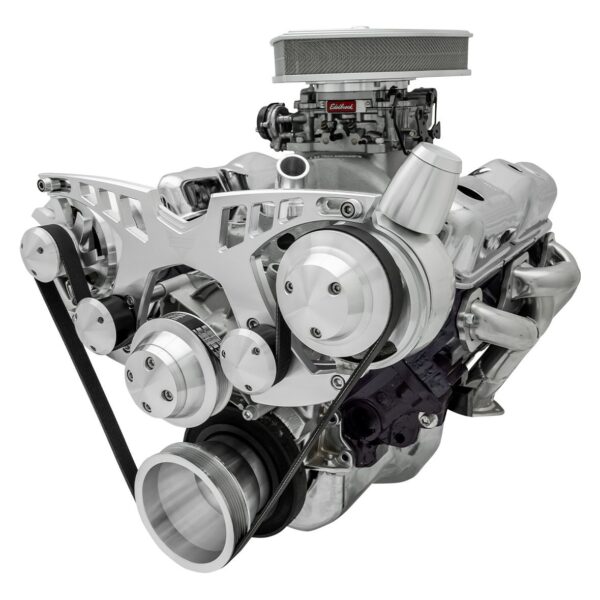 Small Block Chevy Style Track Serpentine System - PS & ALT - Billet Accessories