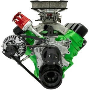 Big Block Chrysler Serpentine Conversion - 383 - ALT Only - Black
