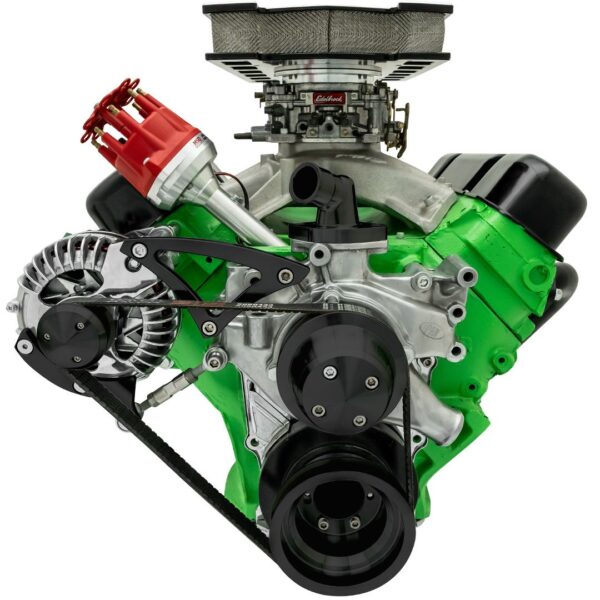 Big Block Chrysler Serpentine Conversion - 383 - ALT Only - Black